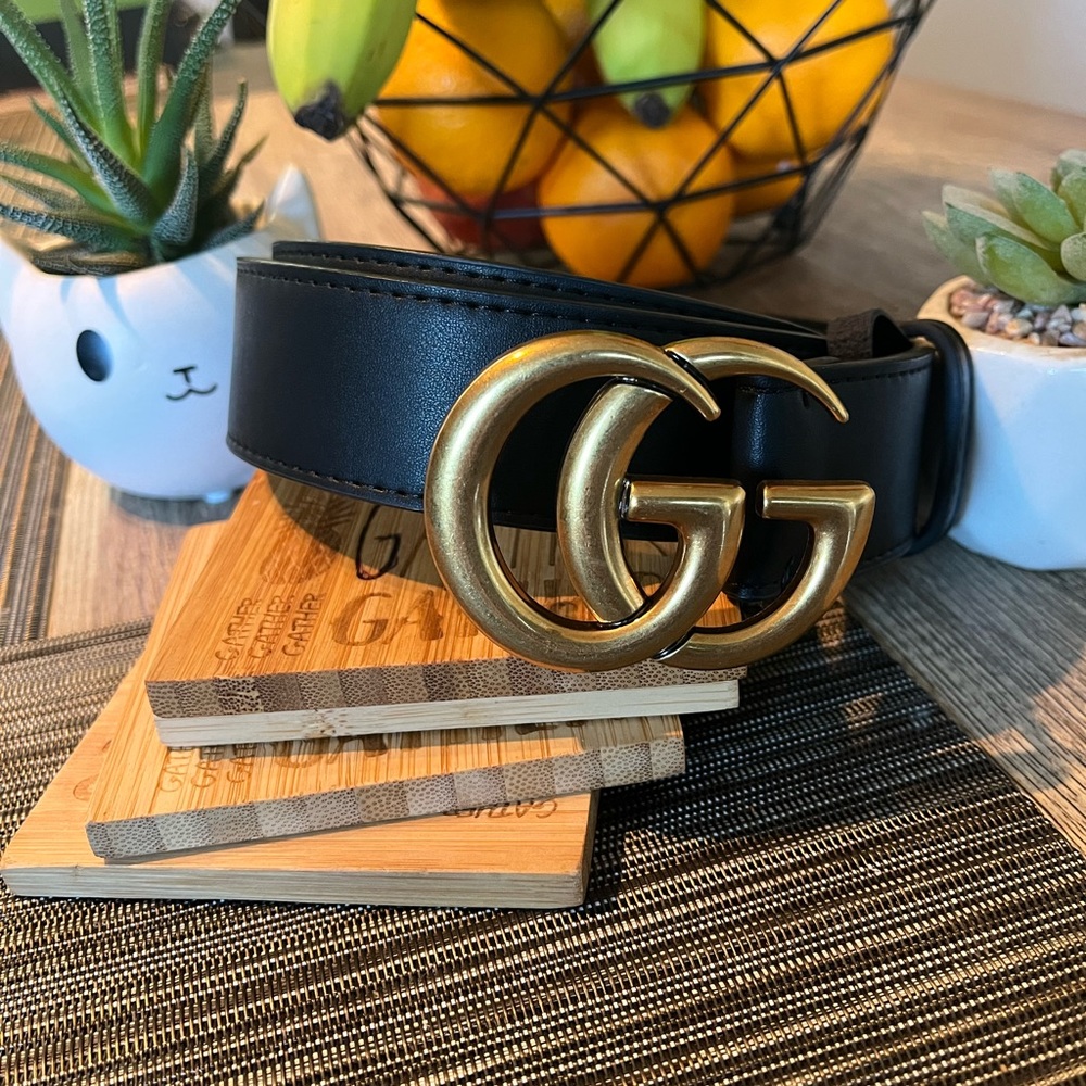 Gucci Marmont Leather Belt 100-40